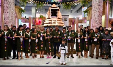 Inauguró Cuauhtémoc Blanco el stand de Morelos la Eterna Primavera en el Tianguis Turístico México 2023