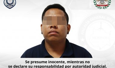 Fue detenido Marco Antonio, porque con cuatro más extorsionaron a comerciante
