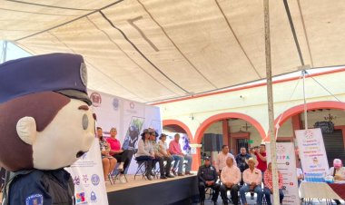 Se llevó a cabo Feria de Prevención en Jonacatepec a cargo de la CES