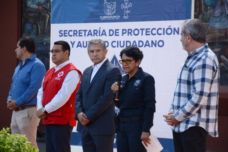 Con el mejoramiento de la seguridad,  Cuernavaca renace, asegura Urióstegui