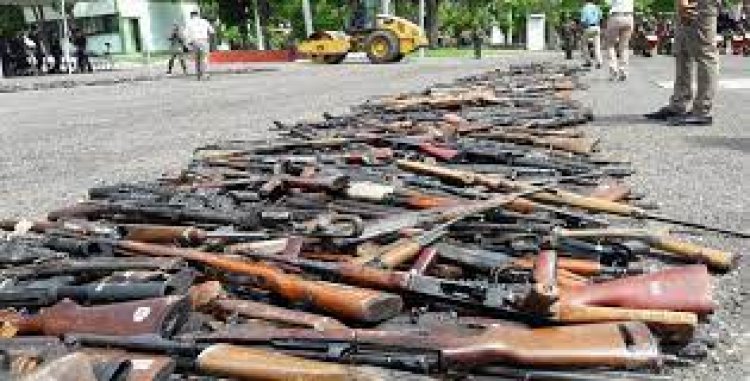 Más de 280 armas de fuego cortas y largas, destruidas