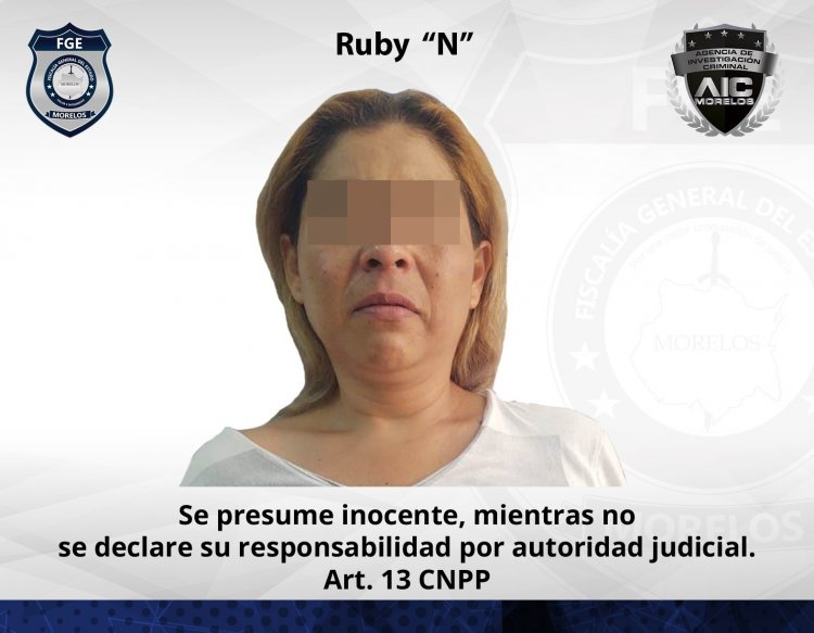 Fue detenida Ruby con casi 20 dosis de supuesta droga