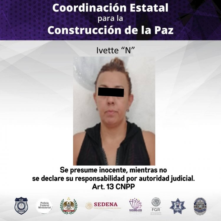 Ivette fue detenida en Cuautla acusada de robo a comercio