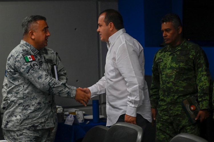 Tiene Morelos un nuevo responsable de la GN; el gobernador le dio la bienvenida