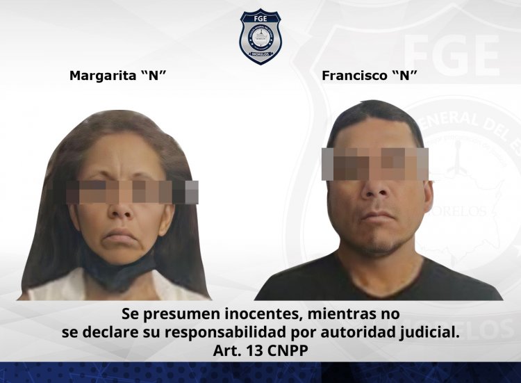 Margarita y ¨El Chino¨, tras las rejas por robo de autos