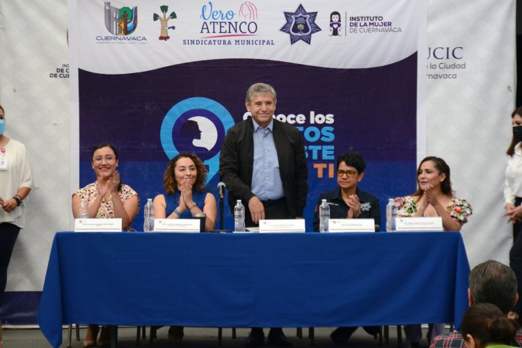 Impulsa Cuernavaca programa para generar espacios seguros a mujeres