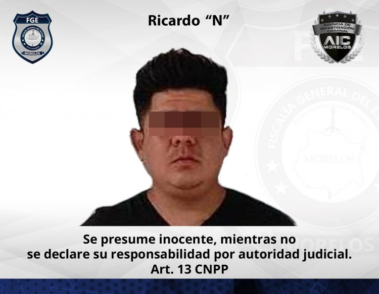 Detienen FGE al “Richard” por presunto homicidio de una persona en Ahuatepec
