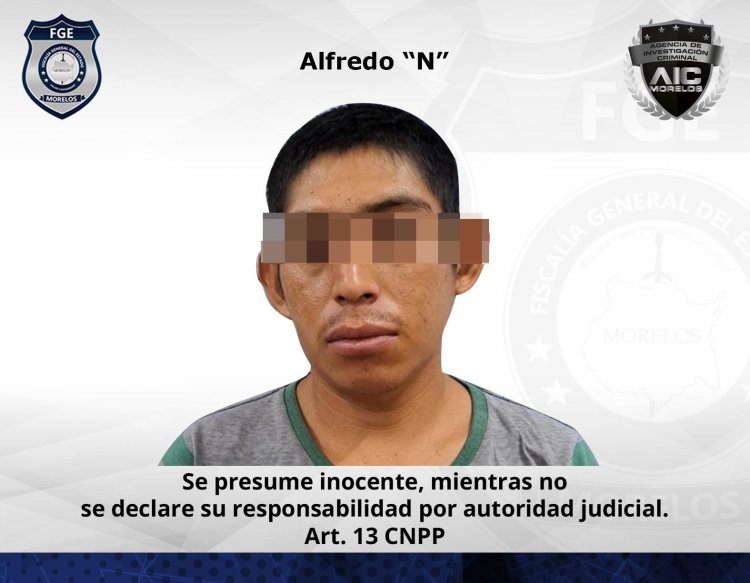 Alfredo “N” es investigado por crimen de pareja en Amacuzac
