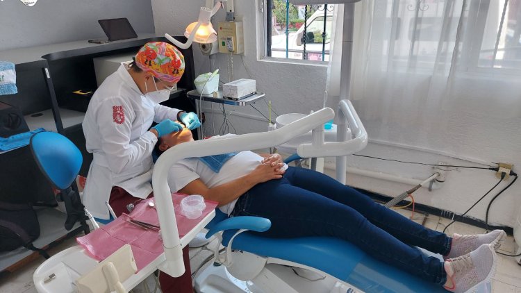 Ofrece DIF Jiutepec servicios de odontología a la población