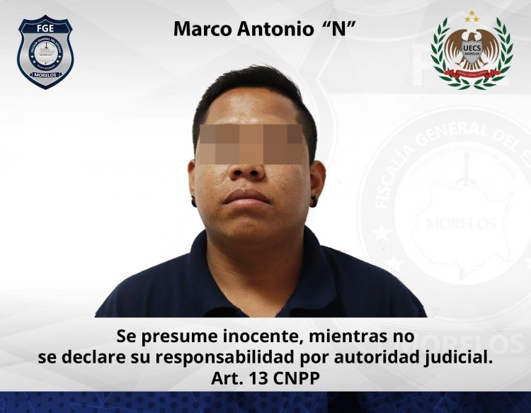 Fue detenido Marco Antonio, porque con cuatro más extorsionaron a comerciante