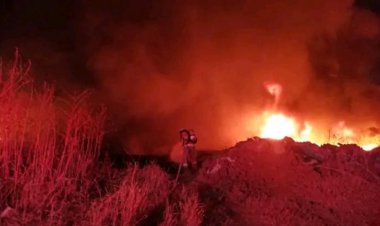 Se combate incendio en Jiutepec; se alerta ante humo en la zona