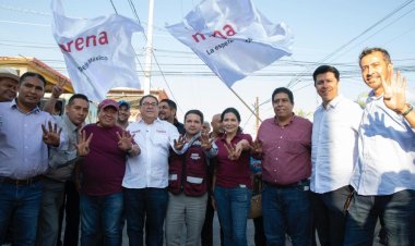 Acude Víctor Mercado a la toma de protesta de Comités Sectoriales de Morena en Temixco
