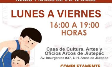 En Jiutepec ofrecen clases gratuitas de lucha olímpica