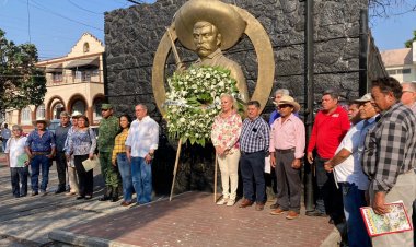 Conmemoró el gobierno de Jiutepec  el aniversario luctuoso de E. Zapata