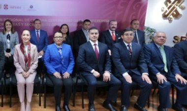 Sheinbaum, Morelos y vecinos,  juntos contra el ¨Gota a Gota¨