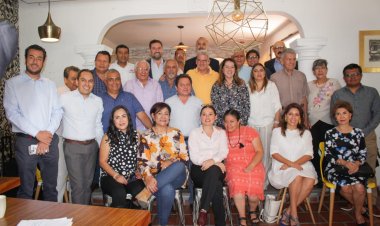 Se reúne Margarita González  con empresarios morelenses