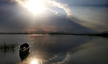 Alerta en el Lago de Coatetelco por la notoria baja en el cuerpo de agua