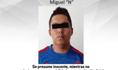 Como supuesto abusador sexual, ladrón y violentador, ya está ante la ley Miguel N