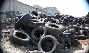 En Jantetelco, se acumulan toneladas de llantas que se entregan a cementera