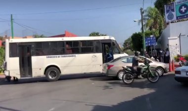 Hoy son trabajadores de SAPAC los que protestan contra el organismo