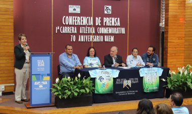 Carrera atlética y otras actividades tendrá la UAEM por su 70 aniversario