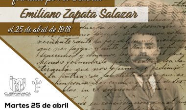 Hoy a las 16: horas, presentará el gobierno de Cuernavaca, el “Manifiesto al Pueblo Mexicano”