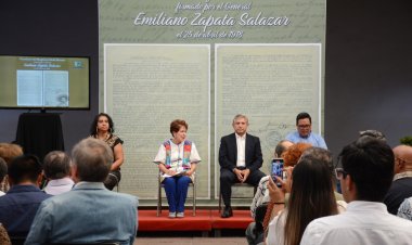 Resguarda Cuernavaca réplica del ¨Manifiesto al pueblo mexicano¨, firmado por Zapata