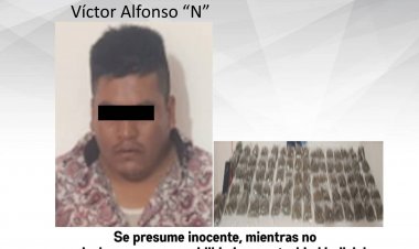 Víctor Alonso fue sorprendido con supuesta marihuana en su coche