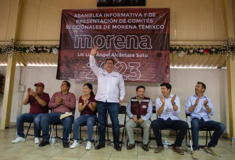 Acude Víctor Mercado a la toma de protesta de Comités Sectoriales de Morena en Temixco
