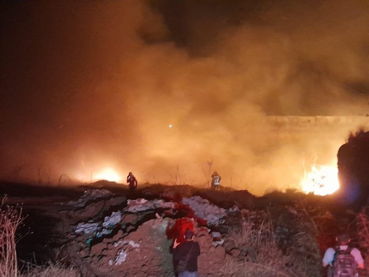 Incendio en mina de Jiutepec ya quedó controlado