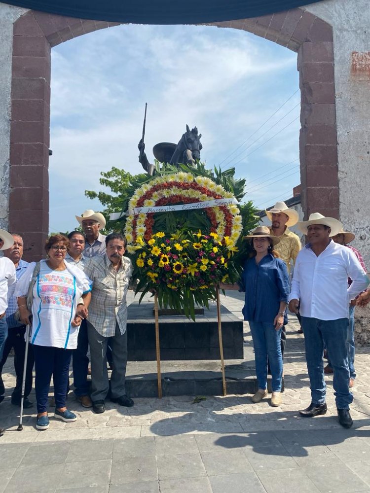 Recuerda Margarita González a Emiliano Zapata, a 104 años de la muerte  del Caudillo