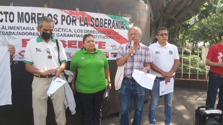 Participará Pacto Morelos por la Soberanía Alimentaria   en marcha del 1 de mayo