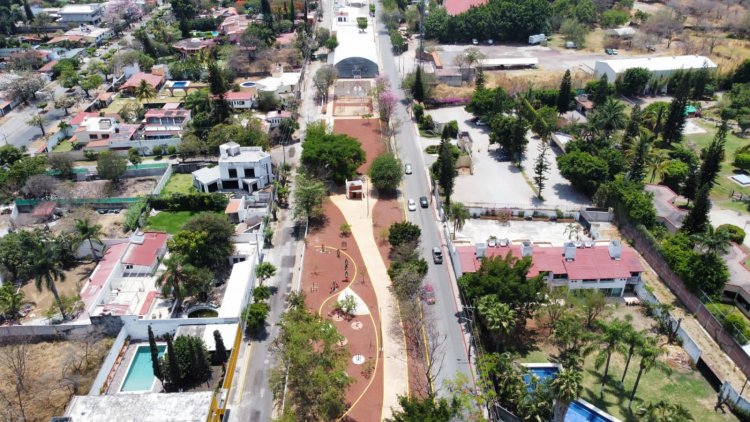 Entregó Rafael Reyes rehabilitación de parque lineal Jiutepec por la Paz