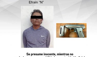 Le hallaron pistolón en Ayala para el que no tenía permiso