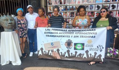 Comunidad afrodescendiente también repudia reforma electoral