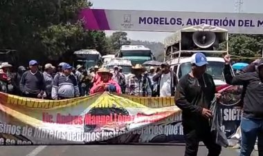 Conductores, asaltados durante  marcha a la CDMX, en Huitzilac