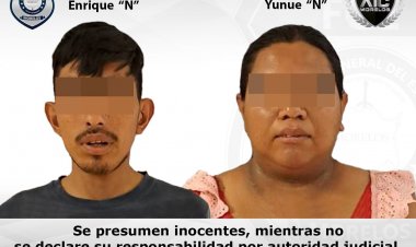 En flagrancia, cayó esta pareja cuando, supuestamente, estaba vendiendo droga