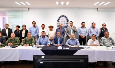Cuauhtémoc Blanco y alcaldes  acuerdan reforzar la seguridad