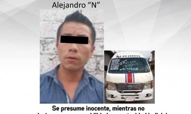 Un chofer de transporte público acosaba a una de las pasajeras es la acusación