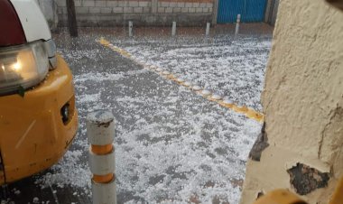 Sufrió muchos estragos Puente de Ixtla por una fuerte granizada