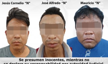 Irán a proceso por armas y droga; 3 en prisión, la dama debe ir a firmar