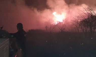 En Yecapixtla, incendio consumió más de 4 mil metros de pastizales