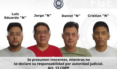 Estos 4 supuestamente robaron a uno al que propinaron golpiza