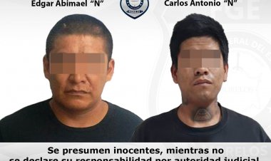 Detienen a pareja acusa de presunto homicidio en Ayala