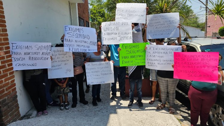 Padres de escuelas de Cuautla exigen que aumente la seguridad