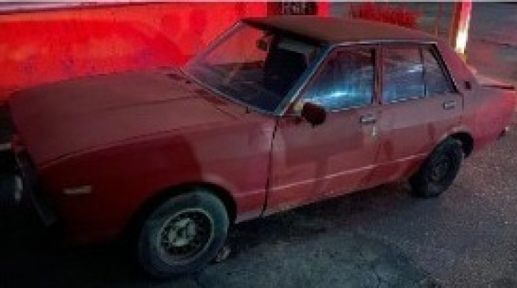 Un Datsun casi de colección, robado, pudo ser recuperado