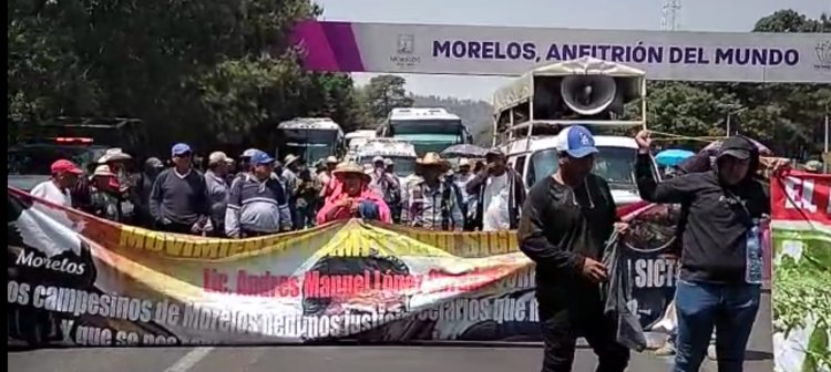 Conductores, asaltados durante  marcha a la CDMX, en Huitzilac