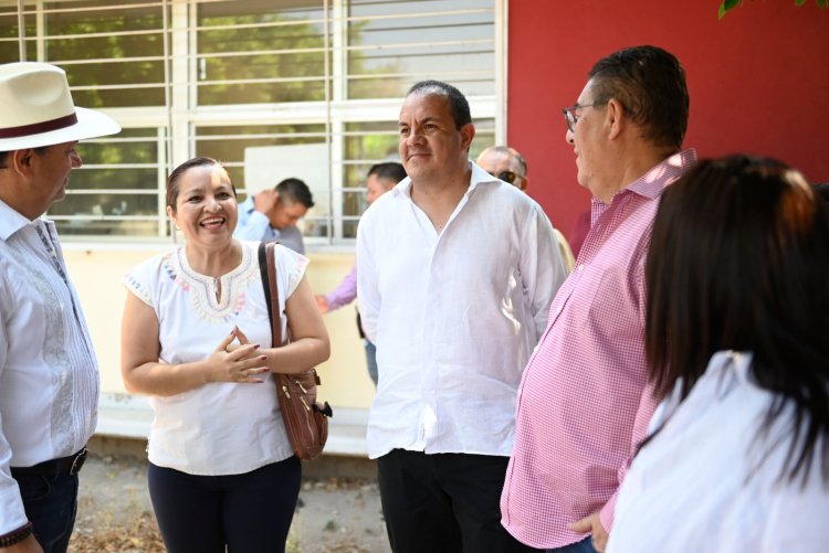 Dio respuesta el gobernador a peticiones de los docentes y estudiantes de Cuautla