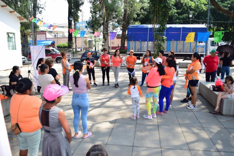Con jornada de actividades conmemora el día  naranja el Instituto de la Mujer en Cuernavaca