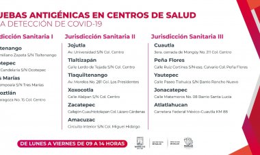 Se puede detectar el SARS-CoV-2 en 15 lugares del estado de Morelos
